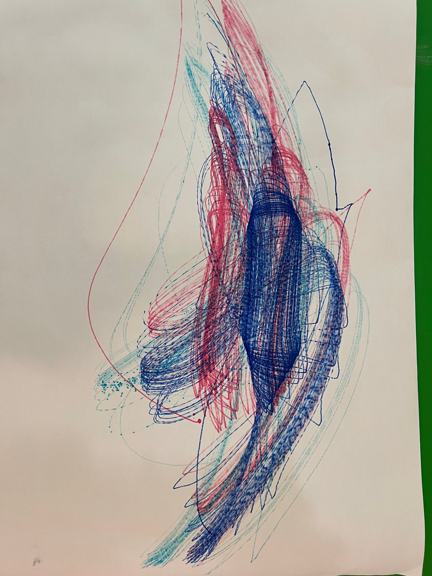 Mal-Roboter "Twombly-Bot" am Calliope-Tag