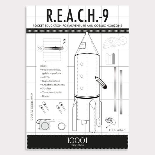 R.E.A.C.H.-9 Papierrakete