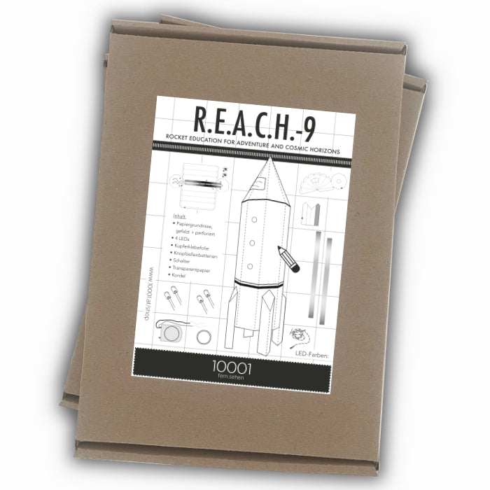 R.E.A.C.H.-9 Papierrakete